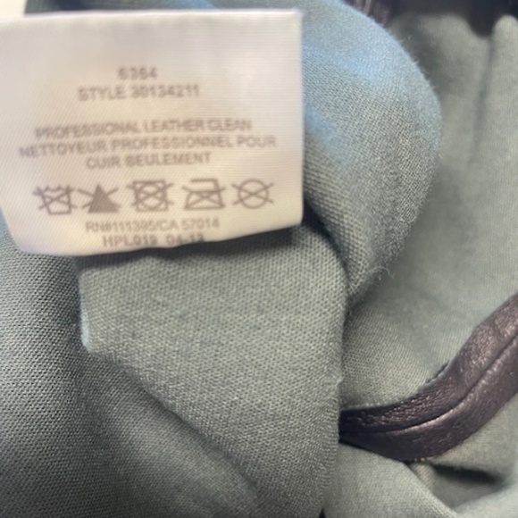 Tory Burch Black Leather Leggings Skinny Slim Pants - Picture 6 of 10